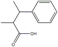 α,β-Dimethylhydrocinnamic acid Struktur