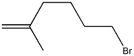 6-bromo-2-methylhex-1-ene Struktur