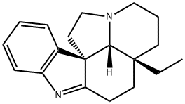 1,2-Didehydroaspidospermidine Struktur