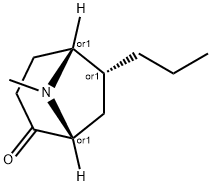 8-Azabicyclo[3.2.1]octan-2-one,8-methyl-6-propyl-,(1R,5R,6R)-rel-(9CI) Struktur