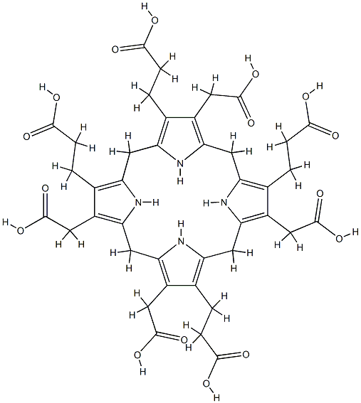 Uroporphyrinogen III Struktur