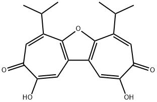 Ditropolonofuran Struktur