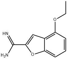 2-Benzofurancarboximidamide,4-ethoxy-(9CI) Struktur