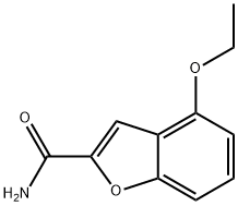 2-Benzofurancarboxamide,4-ethoxy-(9CI) Struktur