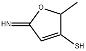 3-Furanthiol,2,5-dihydro-5-imino-2-methyl-(9CI) Struktur