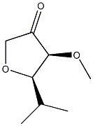 threo-2-Hexulose, 1,4-anhydro-5,6-dideoxy-5-methyl-3-O-methyl- (9CI) Struktur