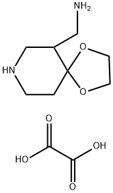 bis({1,4-dioxa-8-azaspiro[4.5]decan-6-yl}methanamine) Struktur