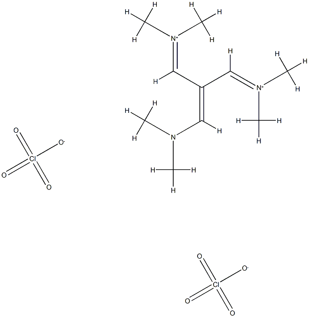 2-dimethylaminomethylene-1,3-bis(dimethylimonio)propane diperchlorate salt