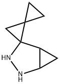 Dispiro[cyclopropane-1,1-cyclopropane-2,4-[2,3]diazabicyclo[3.1.0]hexane] Struktur