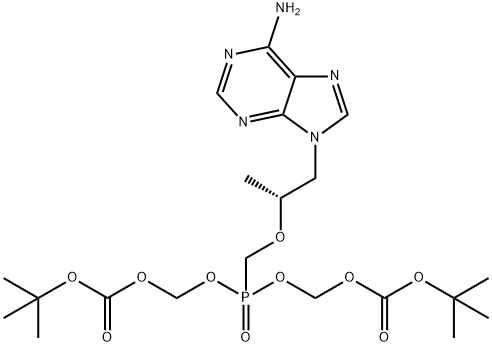 Tenofovir prodrug Struktur