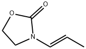 2-Oxazolidinone,3-(1E)-1-propenyl-(9CI) Struktur