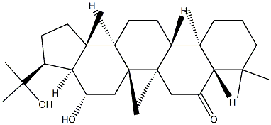 16β,22-Dihydroxy-A'-neogammaceran-6-one Struktur