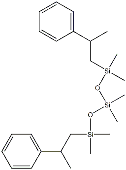 BIS-PHENYLPROPYL DIMETHICONE Struktur