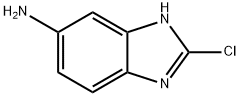 1H-Benzimidazol-5-amine,2-chloro-(9CI) Struktur