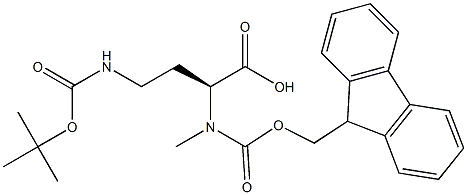 (9H-Fluoren-9-yl)MethOxy]Carbonyl N-Me-L-Daba(Boc)-OH|(9H-Fluoren-9-yl)MethOxy]Carbonyl N-Me-L-Daba(Boc)-OH