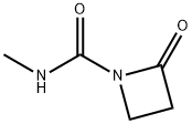 1-Azetidinecarboxamide,N-methyl-2-oxo-(9CI) Struktur