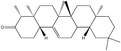 25-Nor-D:A-friedoolean-9(11)-en-3-one Struktur