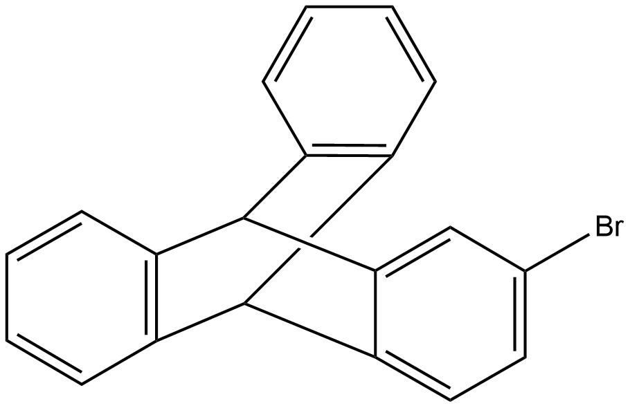 2-Bromo-9,10-dihydro-9,10-[1,2]benzenoanthracene Struktur