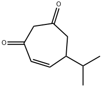 4-Cycloheptene-1,3-dione,6-(1-methylethyl)-(9CI) Struktur