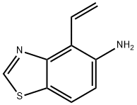 5-Benzothiazolamine,4-ethenyl-(9CI) Struktur