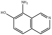 7-Isoquinolinol,8-amino-(9CI) Struktur