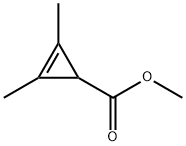 2-Cyclopropene-1-carboxylic acid, 2,3-dimethyl-, methyl ester (6CI,8CI,9CI) Struktur