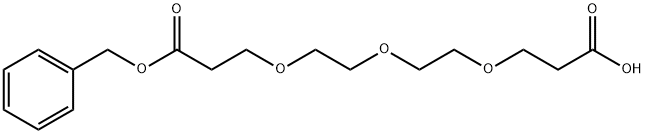 Benzyloxy carbonyl-PEG3-acid Struktur