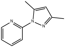 2-(3,5-DIMETHYL-1H-PYRAZOL-1-YL)PYRIDINE Struktur