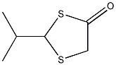 1,3-Dithiolan-4-one,2-(1-methylethyl)-(9CI) Struktur