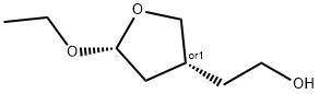 3-Furanethanol,5-ethoxytetrahydro-,(3R,5R)-rel-(9CI) Struktur