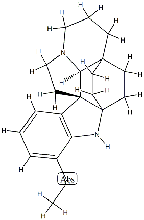 17-Methoxyaspidofractinine Struktur