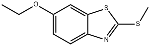 Benzothiazole, 6-ethoxy-2-(methylthio)- (6CI,8CI,9CI) Struktur