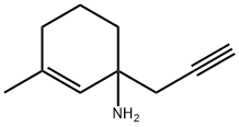 2-Cyclohexen-1-amine,3-methyl-1-(2-propynyl)-(9CI) Struktur