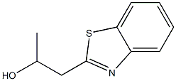 2-Benzothiazoleethanol,alpha-methyl-(9CI) Struktur