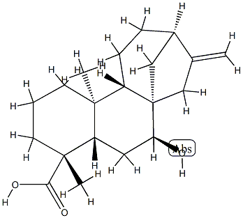 7β-Hydroxykaurenoic acid Struktur