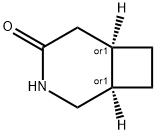 3-Azabicyclo[4.2.0]octan-4-one,(1R,6R)-rel-(9CI) Struktur