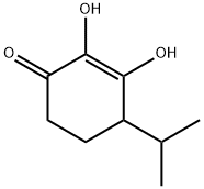 2-Cyclohexen-1-one,2,3-dihydroxy-4-(1-methylethyl)-(9CI) Struktur