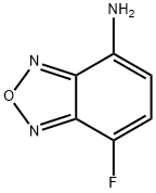 2,1,3-Benzoxadiazol-4-amine,7-fluoro-(9CI) Struktur