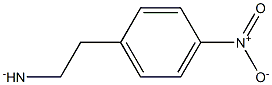 Benzeneethanamine,  4-nitro-,  ion(1-) Struktur