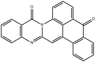 naphtho[1',2',3':4,5]quino[2,1-b]quinazoline-5,10-dione Struktur