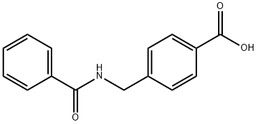 4-[(phenylformamido)methyl]benzoic acid Struktur