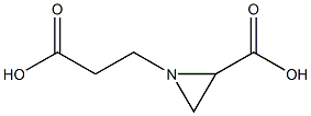 1-Aziridinepropanoicacid,2-carboxy-(9CI) Struktur