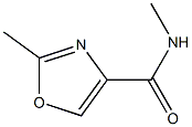 4-Oxazolecarboxamide,N,2-dimethyl-(9CI) Struktur