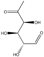 5-Doxy-5-keto-D-glucose Struktur