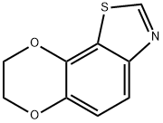 [1,4]Dioxino[2,3-g]benzothiazole,7,8-dihydro-(9CI) Struktur