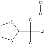 Trichloromethyl-2-thiazolidine (chlorhydrate) [French] Struktur