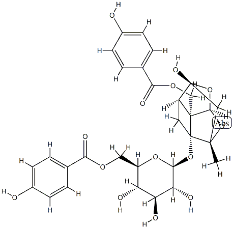 Mudanpioside H Struktur