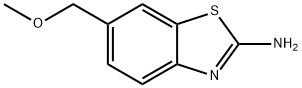 2-Benzothiazolamine,6-(methoxymethyl)-(9CI) Struktur