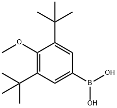 (3,5-DI-TERT-BUTYL-4-METHOXYPHENYL) BORONIC ACID Struktur