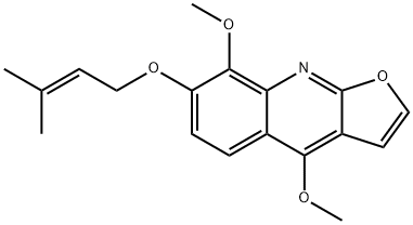 7-Isopentenyloxy-gamma-fagarine